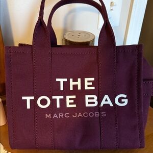Marc Jacobs Deep Purple Tote Bag